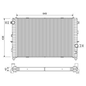 Kühler, Motorkühlung 701269 von VALEO günstig für 172,31 € online kaufen