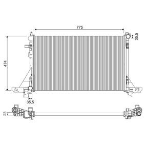 Achetez des Radiateur de chez VALEO en ligne pour Interstar Van (X62B) à prix modérés