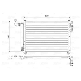 Achetez des Condenseur, climatisation VALEO 814356 à prix pour 318,11 €