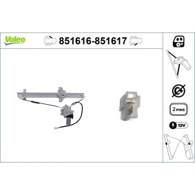 Acquista Alzacristallo da VALEO 851616 a buon mercato per soli 121,04 €