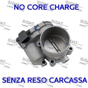Compre Corpo de borboleta da SIDAT 88.455R a um preço baixo por 137,59 €