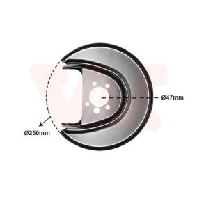 Achetez des Protection de disque de frein de chez VAN WEZEL en ligne pour FABIA (NJ3) à prix modérés