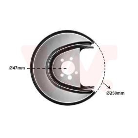 Achetez des Protection de disque de frein de chez VAN WEZEL en ligne pour FABIA (NJ3) à prix modérés