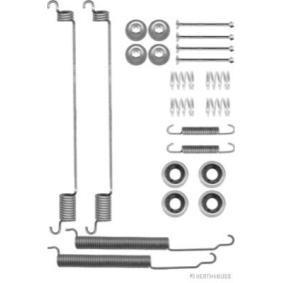 Compre Kit de acessórios, maxilas do travão de HERTH+BUSS JAKOPARTS online para PATROL Hardtop (K260) a preços moderados