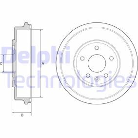 Compre Tambor de freno de DELPHI online para AVEO Sedán (T300) a precios moderados