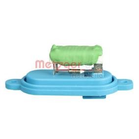 Achetez des Résistance, pulseur d'air habitacle METZGER 0917322 à prix pour 14,58 €