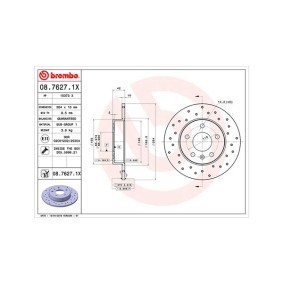 Bremsscheibe für CHEVROLET von MAGNETI MARELLI