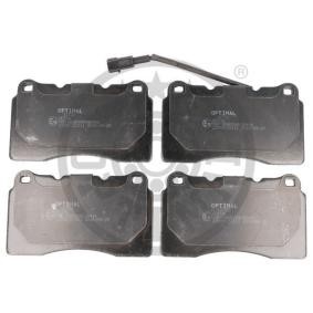 Bremsbeläge 12722 von OPTIMAL günstig für 16,99 € online kaufen