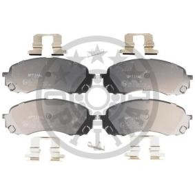 Bremsbeläge 12727 von OPTIMAL günstig für 14,28 € online kaufen