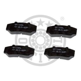 Bremsbeläge BP-09368 von OPTIMAL günstig für 40,12 € online kaufen