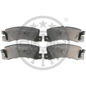 Bremsbeläge BP-09807 von OPTIMAL günstig für 24,95 € online kaufen