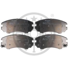 Bremsbeläge BP-12267 von OPTIMAL günstig für 44,62 € online kaufen