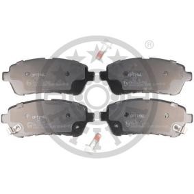 Bremsbeläge BP-12447 von OPTIMAL günstig für 124,43 € online kaufen