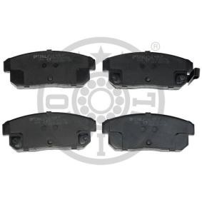 Bremsbeläge BP-12492 von OPTIMAL günstig für 99,65 € online kaufen