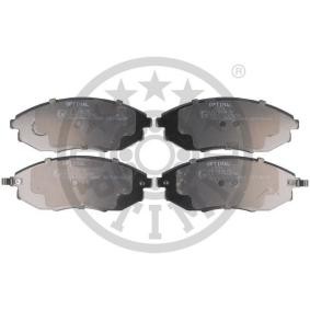 Bremsbeläge BP-12574 von OPTIMAL günstig für 30,41 € online kaufen
