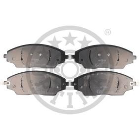 Bremsbeläge BP-12625 von OPTIMAL günstig für 41,78 € online kaufen
