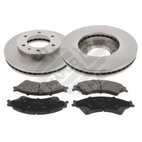 Achetez des Disques et plaquettes de freins MAPCO 47823 à prix pour 184,40 €