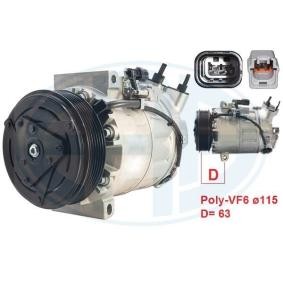 Osta Ilmastoinnin kompressori ERA:llä 670109 edullisesti hintaan 504,15 €
