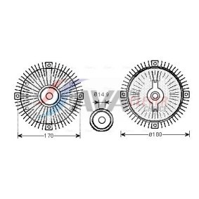 Compre Enfriador de aceite de AVA COOLING SYSTEMS online para Intouro (O 560) a precios moderados
