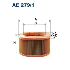 Acquista Filtro aria da FILTRON AE 279/1 a buon mercato per soli 11,80 €