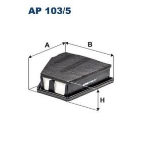 Acquista Filtro aria da FILTRON AP 103/5 a buon mercato per soli 13,75 €