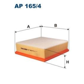 Acquista Filtro aria da FILTRON AP 165/4 a buon mercato per soli 13,26 €