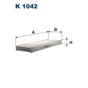 Acquista Filtro abitacolo da FILTRON K 1042 a buon mercato per soli 8,83 €