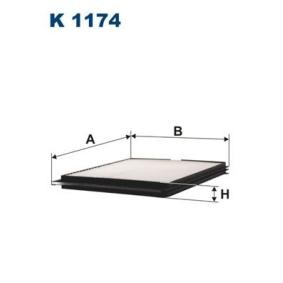 Acquista Filtro abitacolo da FILTRON K 1174 a buon mercato per soli 13,90 €