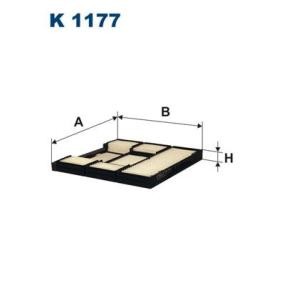 Acquista Filtro abitacolo da FILTRON K 1177 a buon mercato per soli 15,01 €