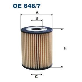 Acquista Filtro olio da FILTRON OE 648/7 a buon mercato per soli 14,09 €