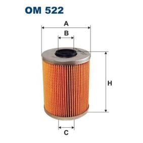 Köp Oljefilter av FILTRON OM 522 till det låga priset 107,18 kr