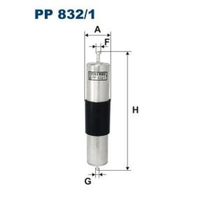 Acquista Filtro carburante da FILTRON PP 832/1 a buon mercato per soli 18,06 €