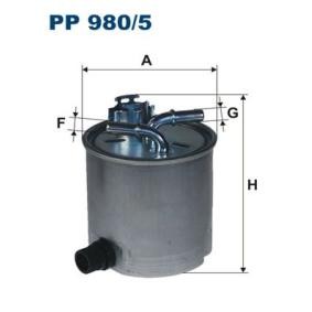 Acquista Filtro carburante da FILTRON PP 980/5 a buon mercato per soli 23,75 €