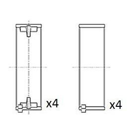 Compre Capas de biela de FAI AutoParts online para TRADE Camião de plataforma/chassis a preços moderados