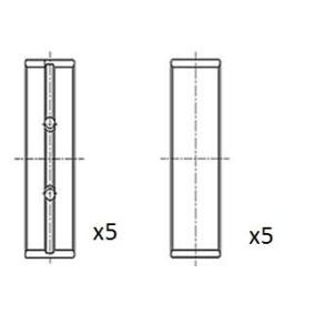Achetez des Coussinet de vilebrequin de chez FAI AutoParts en ligne pour Interstar Van (X62B) à prix modérés