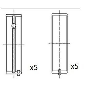 Achetez des Coussinet de vilebrequin de chez FAI AutoParts en ligne pour INTERSTAR Camion plate-forme/Châssis à prix modérés