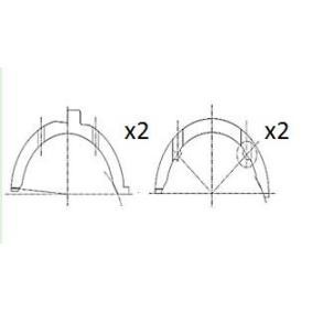 Acquista Spessore di registro, Albero a gomiti da FAI AutoParts BT3011-STD a buon mercato per soli 8,90 €