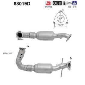 Katalysator 68019D von AS günstig für 780,87 € online kaufen
