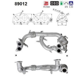 Katalysator 89012 von AS günstig für 484,93 € online kaufen