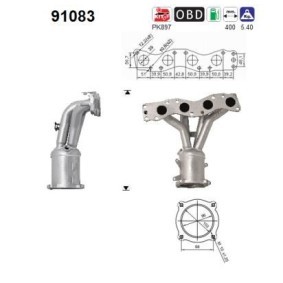 Katalysator 91083 von AS günstig für 305,81 € online kaufen