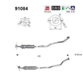 Katalysator 91084 von AS günstig für 655,94 € online kaufen