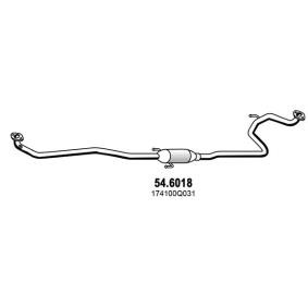 Compre Panela de escape central da ASSO 54.6018 a um preço baixo por 169,64 €