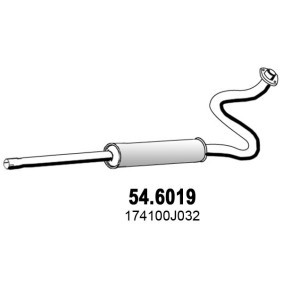 Compre Panela de escape central da ASSO 54.6019 a um preço baixo por 164,55 €