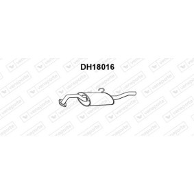Comprar Silenciador trasero de VENEPORTE DC16081 a bajo precio de 92,98 €