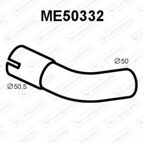 Abgasrohr ME50435 von VENEPORTE günstig für 98,56 € online kaufen