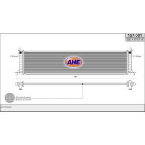 Compre Radiador, arrefecimento do motor da AHE 157.001 a um preço baixo por 299,80 €