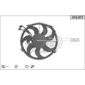 Comprar Ventilador de motor de AHE 312.017 a bajo precio de 269,69 €