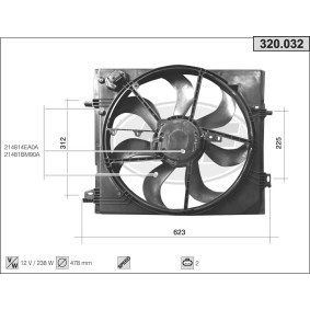 Acquista Ventola radiatore da AHE 320.032 a buon mercato per soli 245,38 €