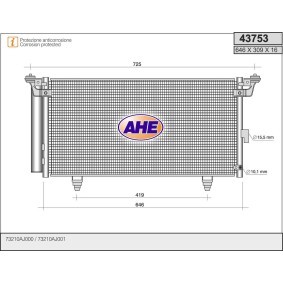 Comprar Condensador, aire acondicionado de AHE 43753 a bajo precio de 217,97 €