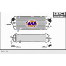 Achetez des Intercooler de chez AHE en ligne pour OPTIMA à prix modérés
